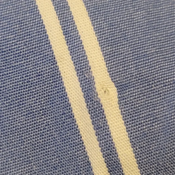 Universal Thread Midi Shirt Dress Blue/White Stripe 100% Cotton Tie Waist Size M - Picture 11 of 11